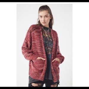 Urban Outfitters Oversized Open-Front Cardigan